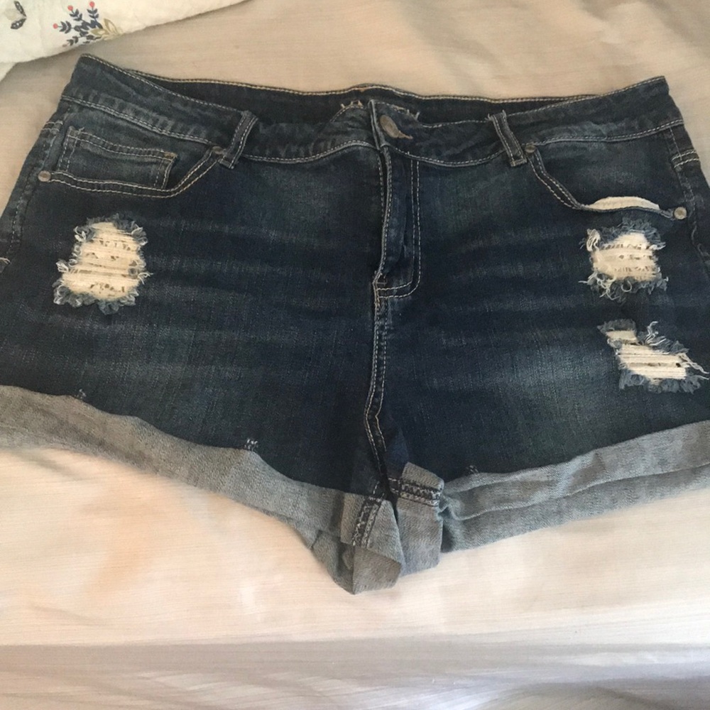 Vanity jean shorts